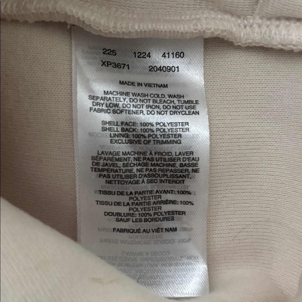 Columbia NWT Pink and White Women’s Fleece Pullover Size XS - Picture 7 of 7